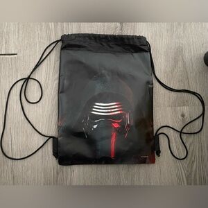 Lucas Film Star Wars Black and Red Drawstring Backpack